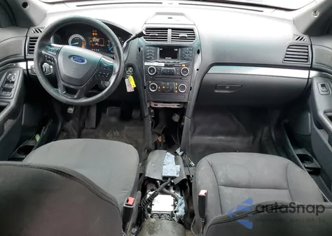 2016 Ford Explorer Police Interceptor из США, поврежденный, VIN 1FM5K8AR3GGA08134